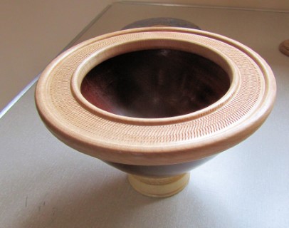Bert's commended bowl on a stand